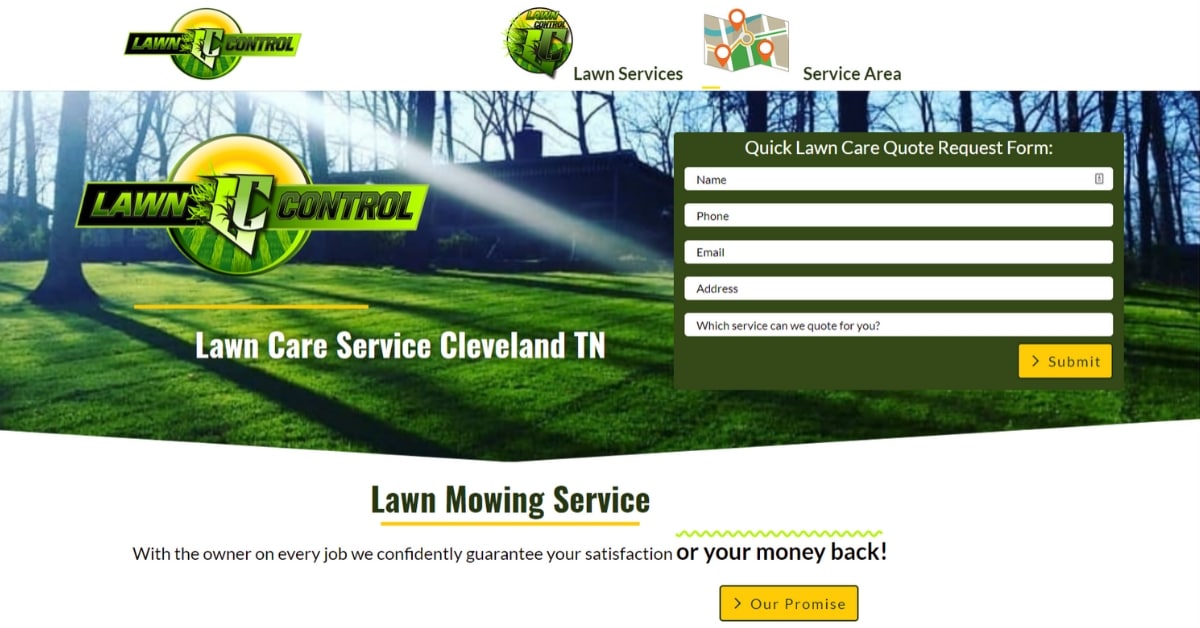 Lawn Care Pricing Page Lawn Care Pricing Page