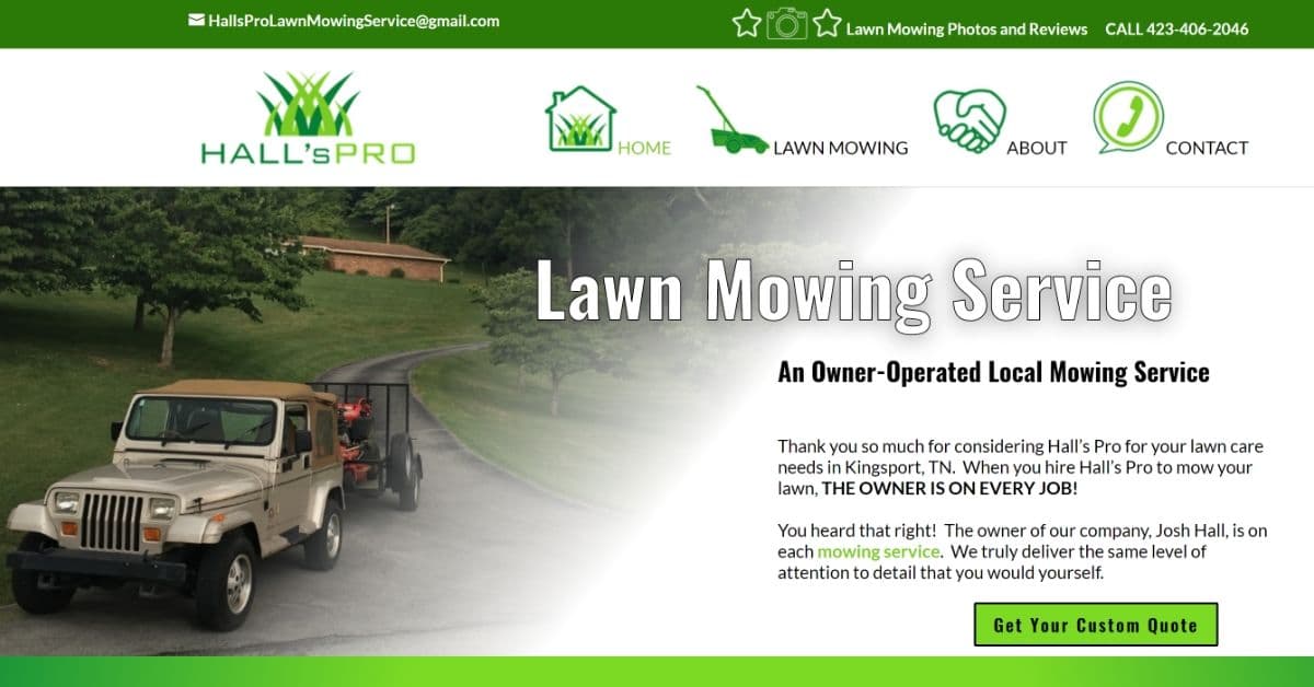 Tennessee Lawn Care Website Tennessee Lawn Care Website